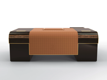 ASTORIA - Ebony executive desk with drawers by BRUNO ZAMPA - view 2